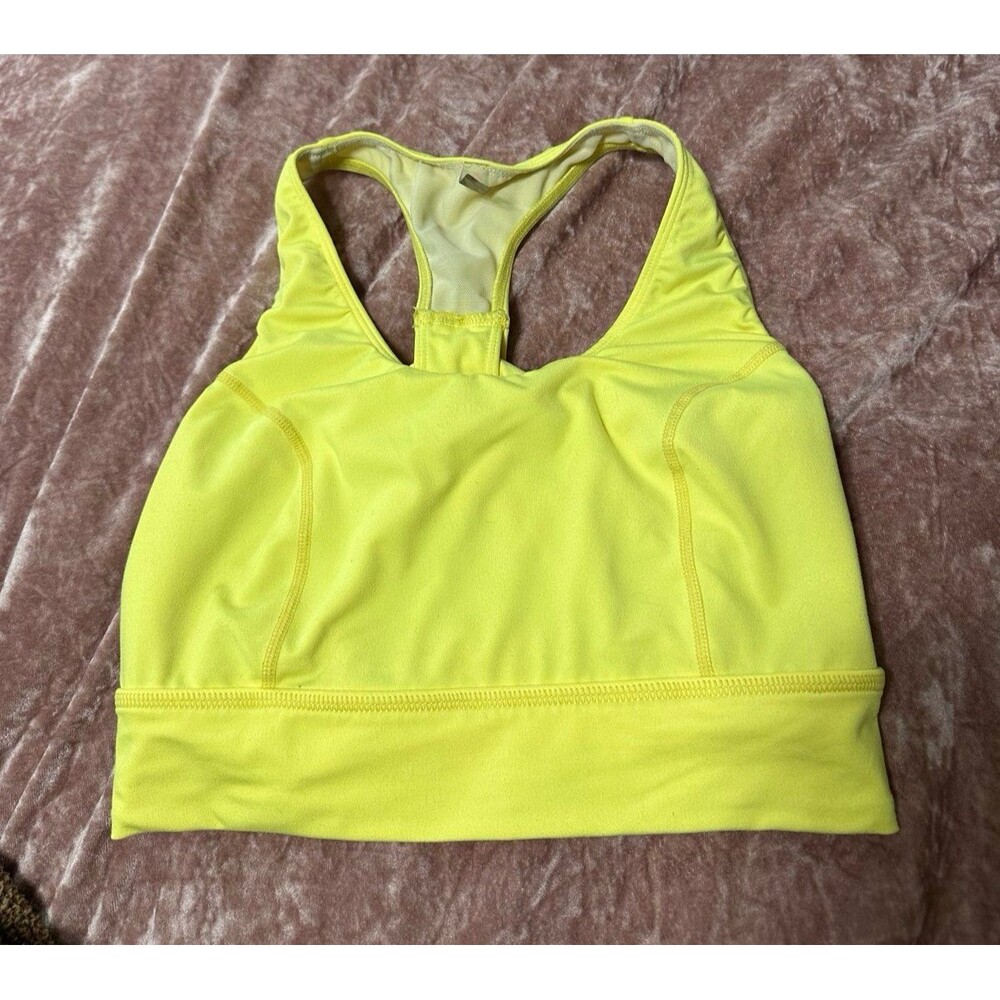 Free people yellow sports bra